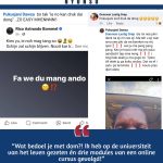 Pukusjani Dawsa betrapt op druk en dom gedrag nadat iemand haar druk en dom noemde